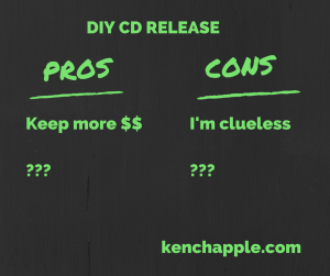 Pros and cons of DIY CD release